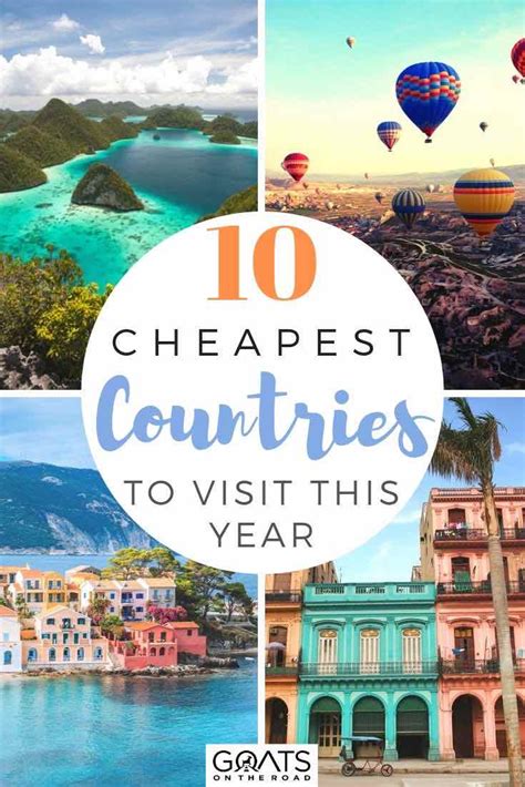 Where are the most affordable places to travel to on a budget?