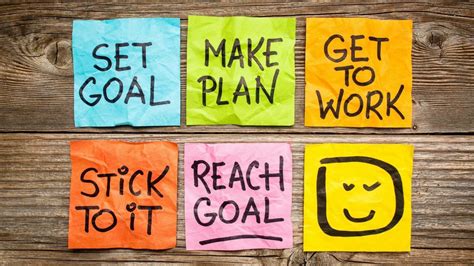 How to Set and Achieve Realistic Goals