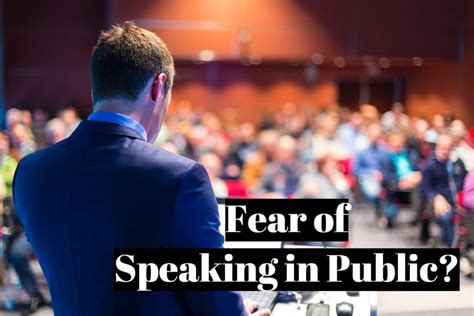 Why do we fear public speaking: Conquering the fear of public performance